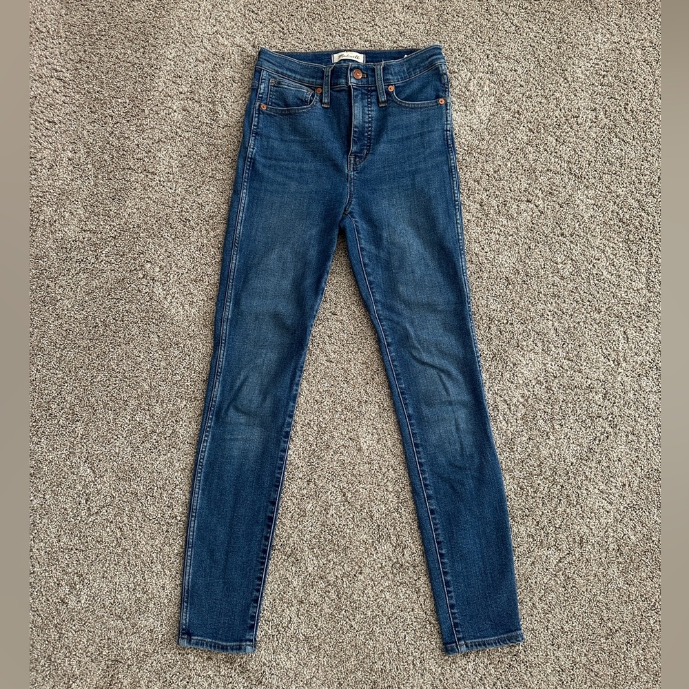 Madewell 10” High-Rise Skinny jeans, size 25